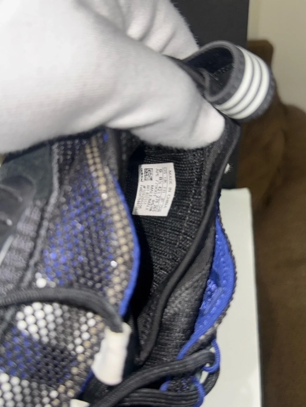 Adidas I Men’s I Sneakers I Crazy BYW II I Size 9 I Blue & White